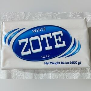 Zote White Laundry Soap Bar Stain Fighter 14.1 ounces